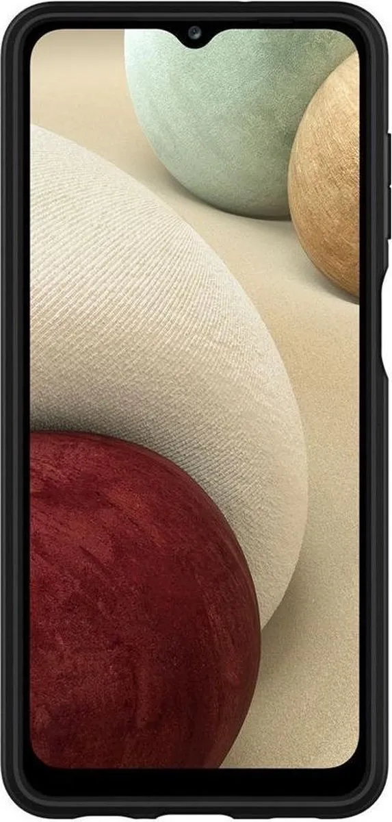 Spigen Core Armor ACS02721 Hoesje - Samsung Galaxy A12 - Zwart