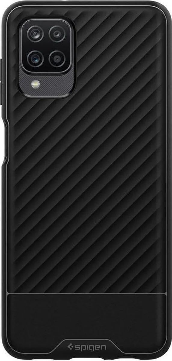 Spigen Core Armor ACS02721 Hoesje - Samsung Galaxy A12 - Zwart