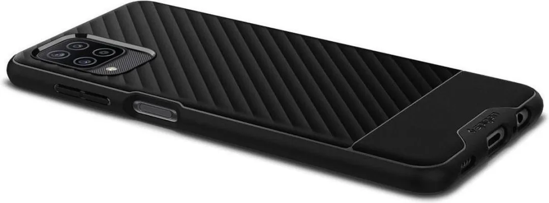 Spigen Core Armor ACS02721 Hoesje - Samsung Galaxy A12 - Zwart