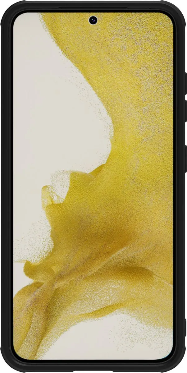 Nillkin Leather CamShield Hoesje - Samsung Galaxy S23+ - Zwart