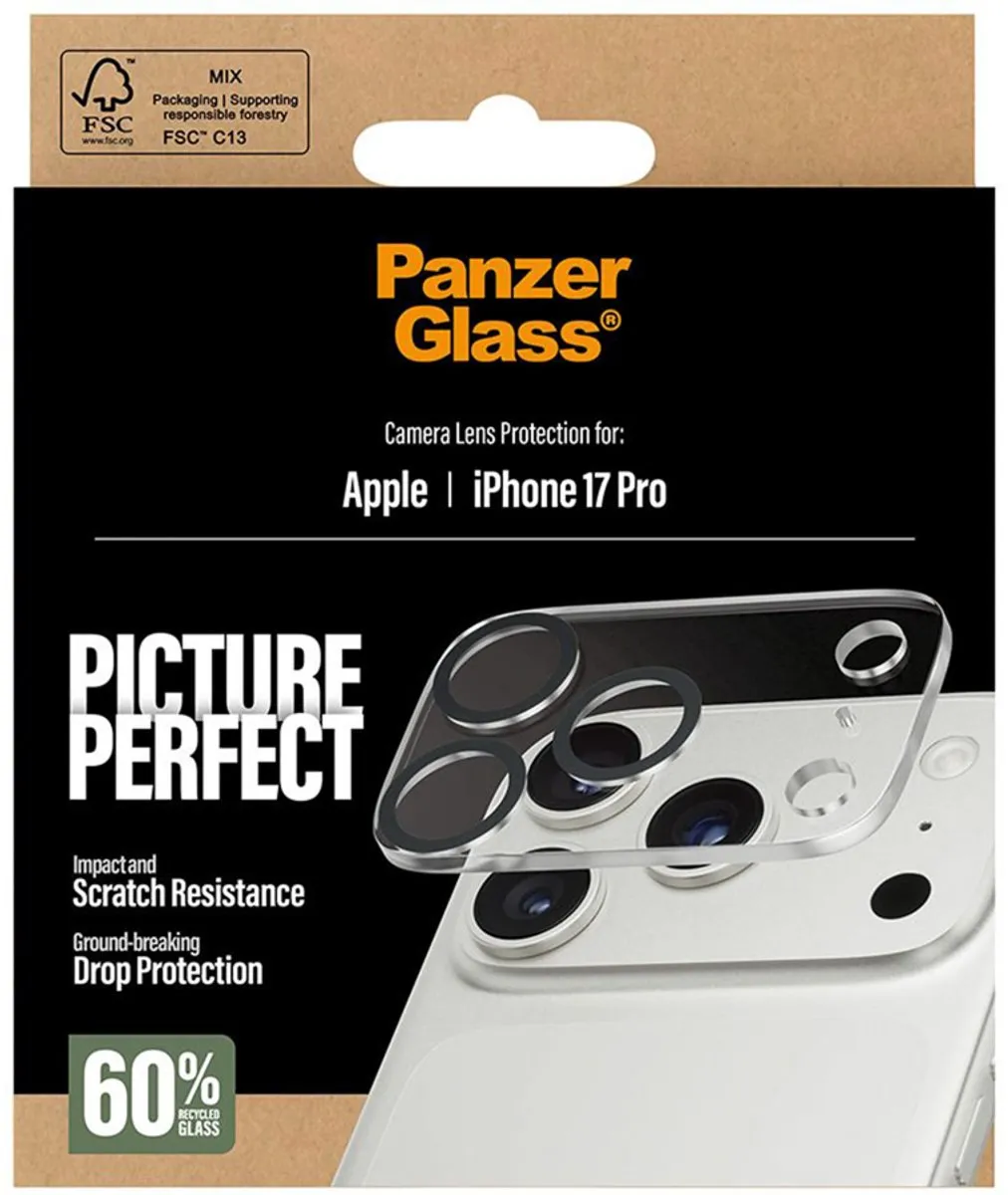 PanzerGlass iPhone 17 Pro Camera Lens Protector PG78947