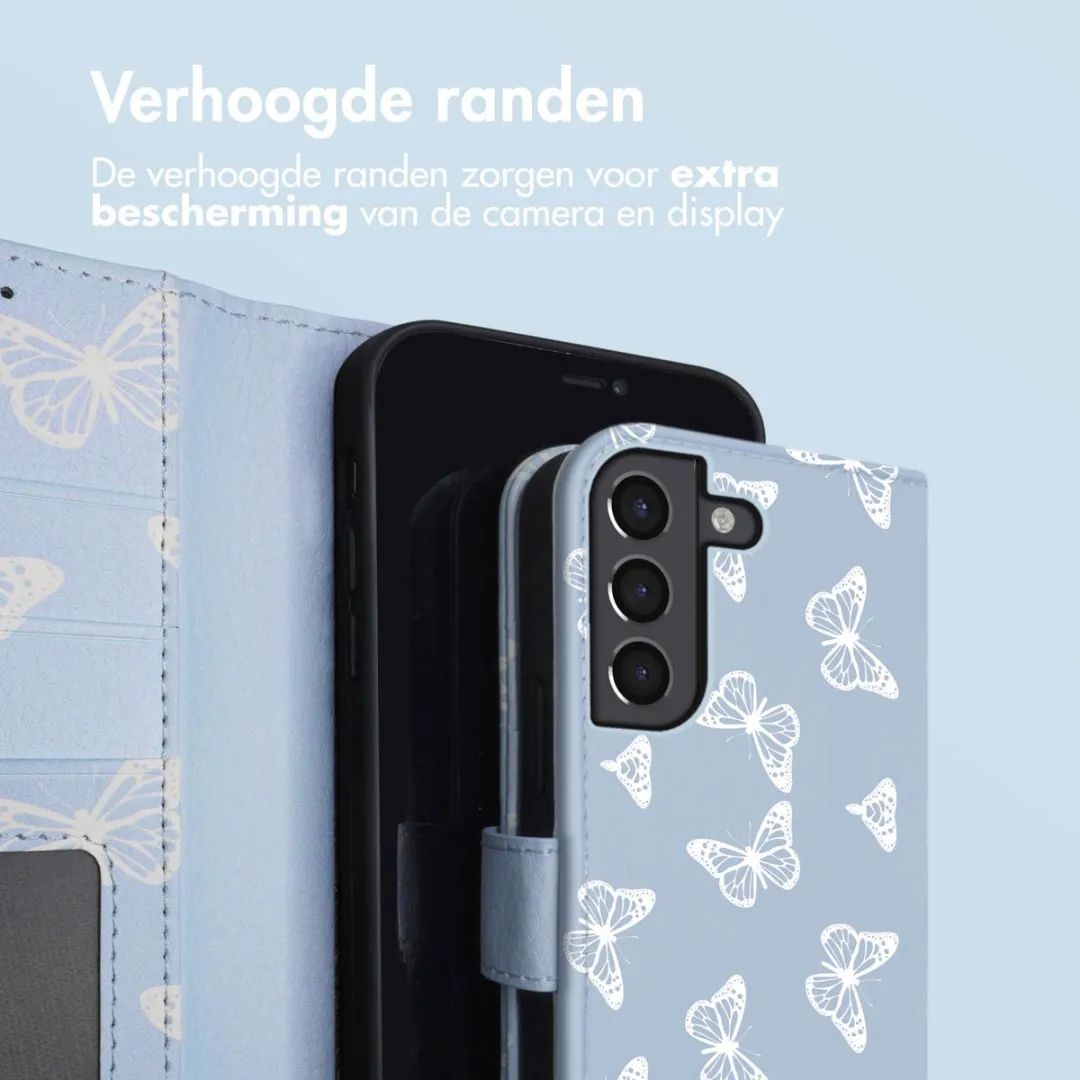 Imoshion Galaxy S21 FE Hoesje - 3 Pasjes - Butterfly