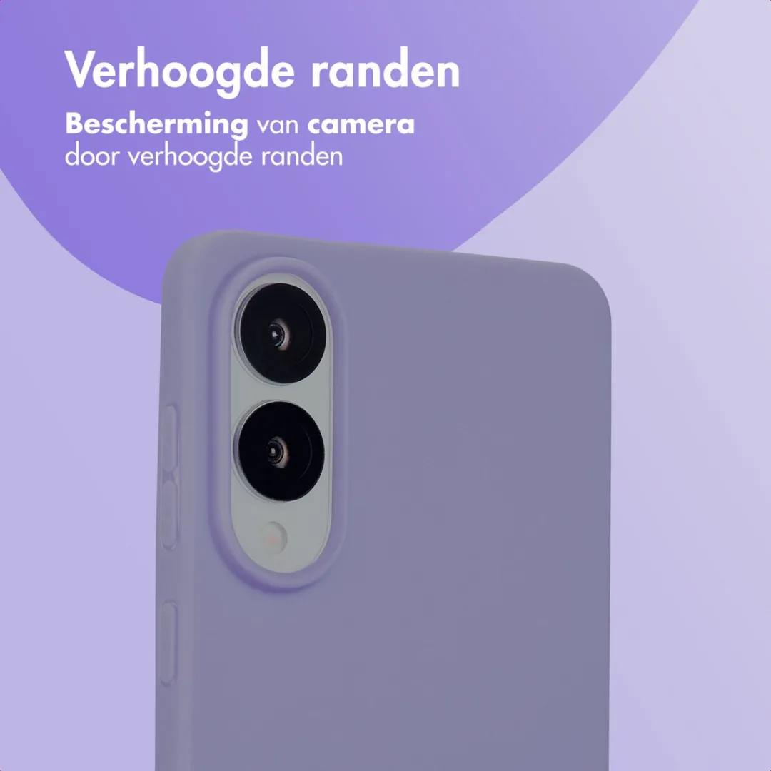 Imoshion Hoesje Samsung Galaxy S25 Edge - Tropical Violet