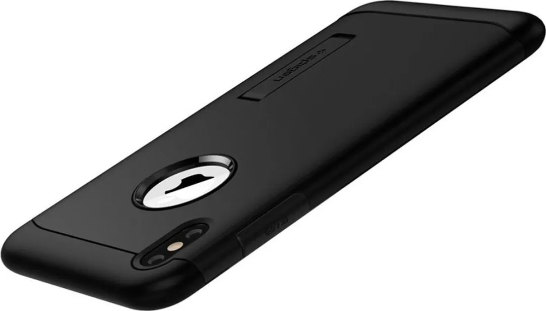 Spigen Slim Armor iPhone XS Max Hoesje 065CS25156 - Zwart