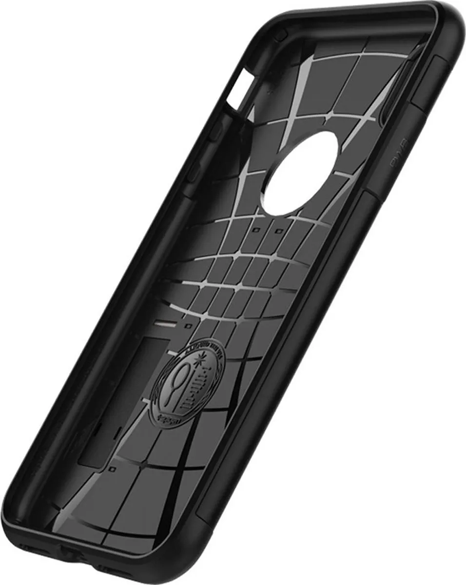 Spigen Slim Armor iPhone XS Max Hoesje 065CS25156 - Zwart - afbeelding 6 van 6