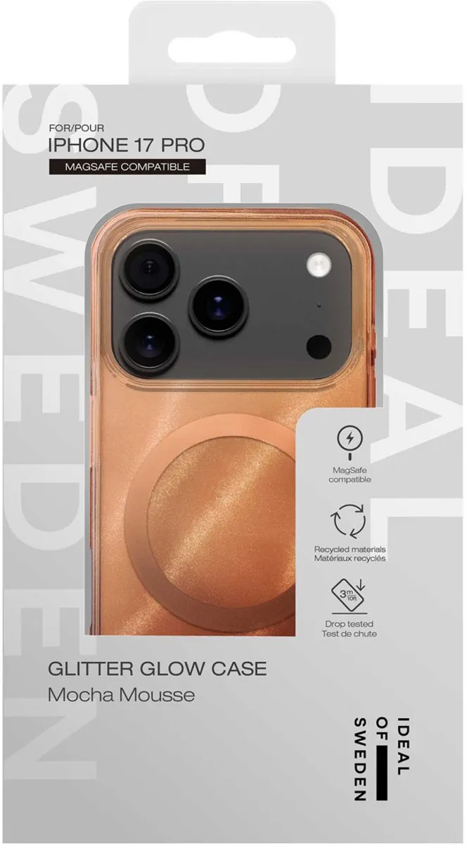 iDeal of Sweden Clear Case iPhone 17 Pro MagSafe - Mocha Mousse