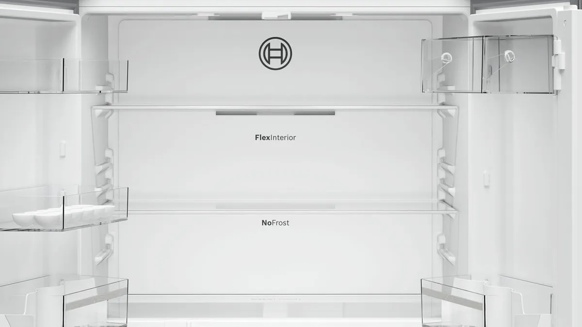 Bosch KFN96VPEA Amerikaanse Koelkast 4 French Door - 605L - RVS