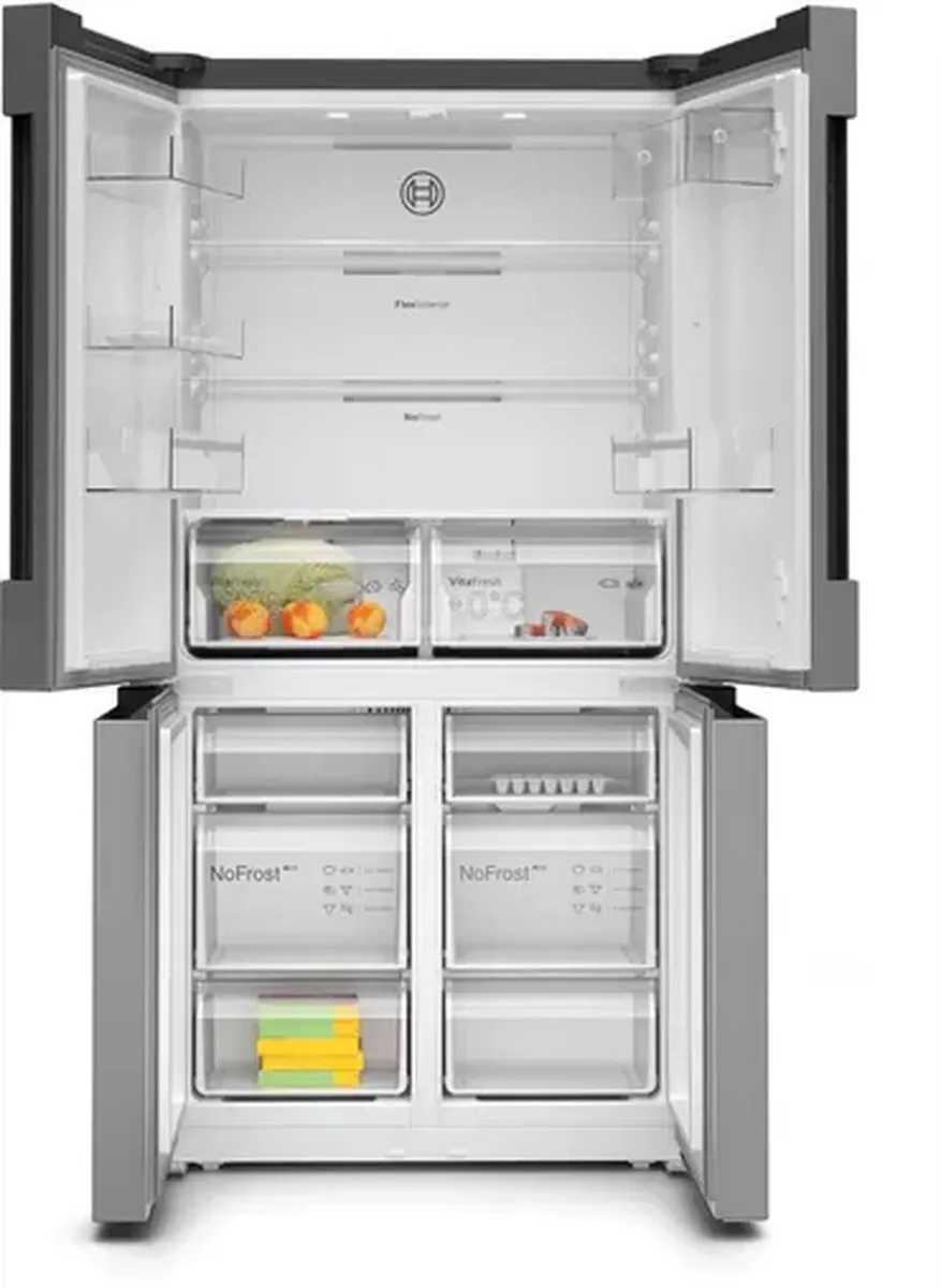 Bosch KFN96VPEA Amerikaanse Koelkast 4 French Door - 605L - RVS