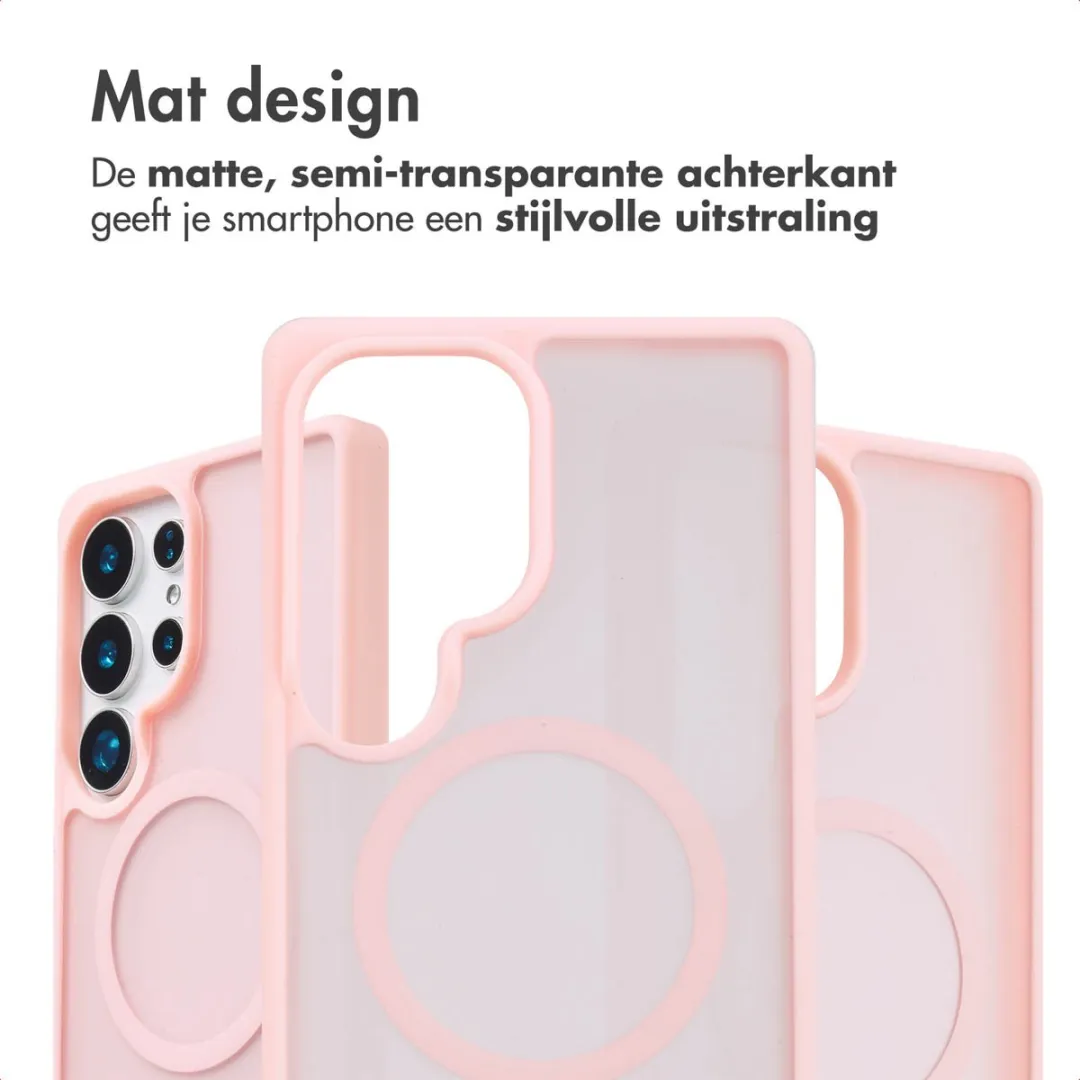 Imoshion Hoesje Samsung Galaxy S25 Ultra Magnetisch Lichtroze