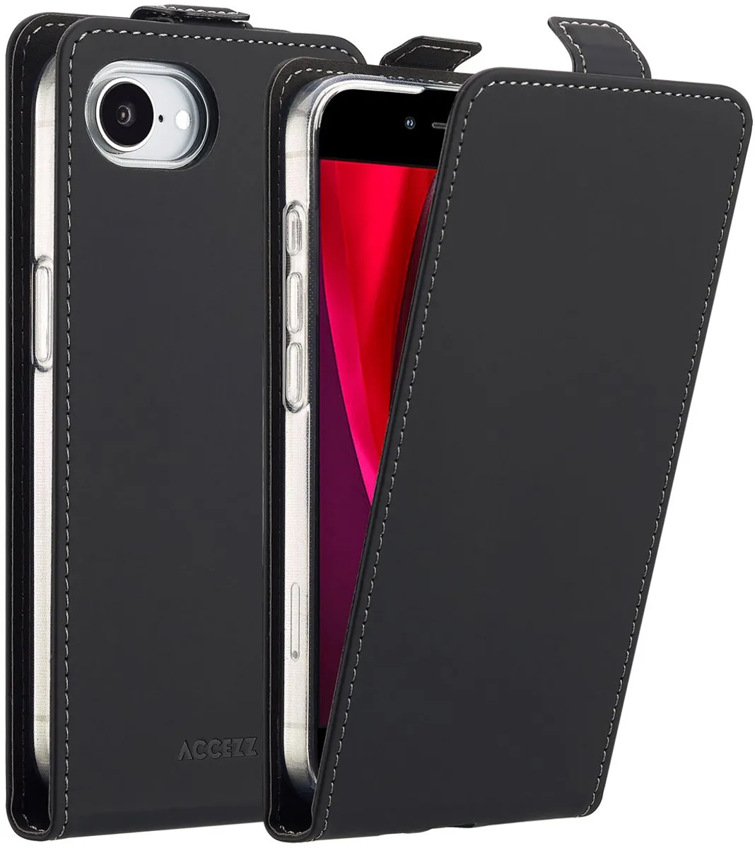 Accezz iPhone 16e Flipcase - Zwart
