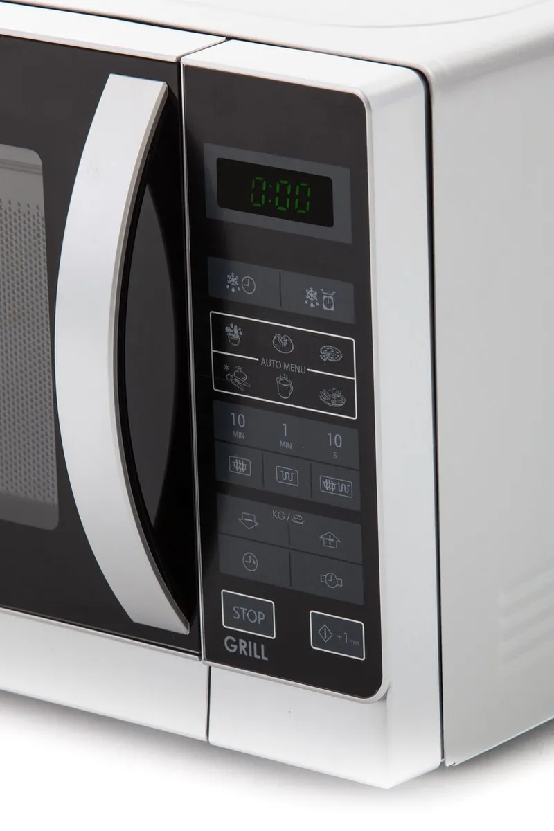 Sharp R642INW Magnetron - 800W - 1000W Grill - Zilver