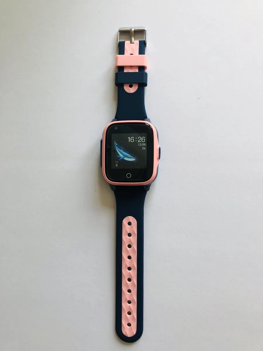 GPSHorlogeKids - GPS horloge kind – smartwatch kinderen – WhatsApp – 4G videobellen – spatwaterdicht – GPS tracker – SOS alarm – incl. simkaart en online installatie hulp – Fox Roze