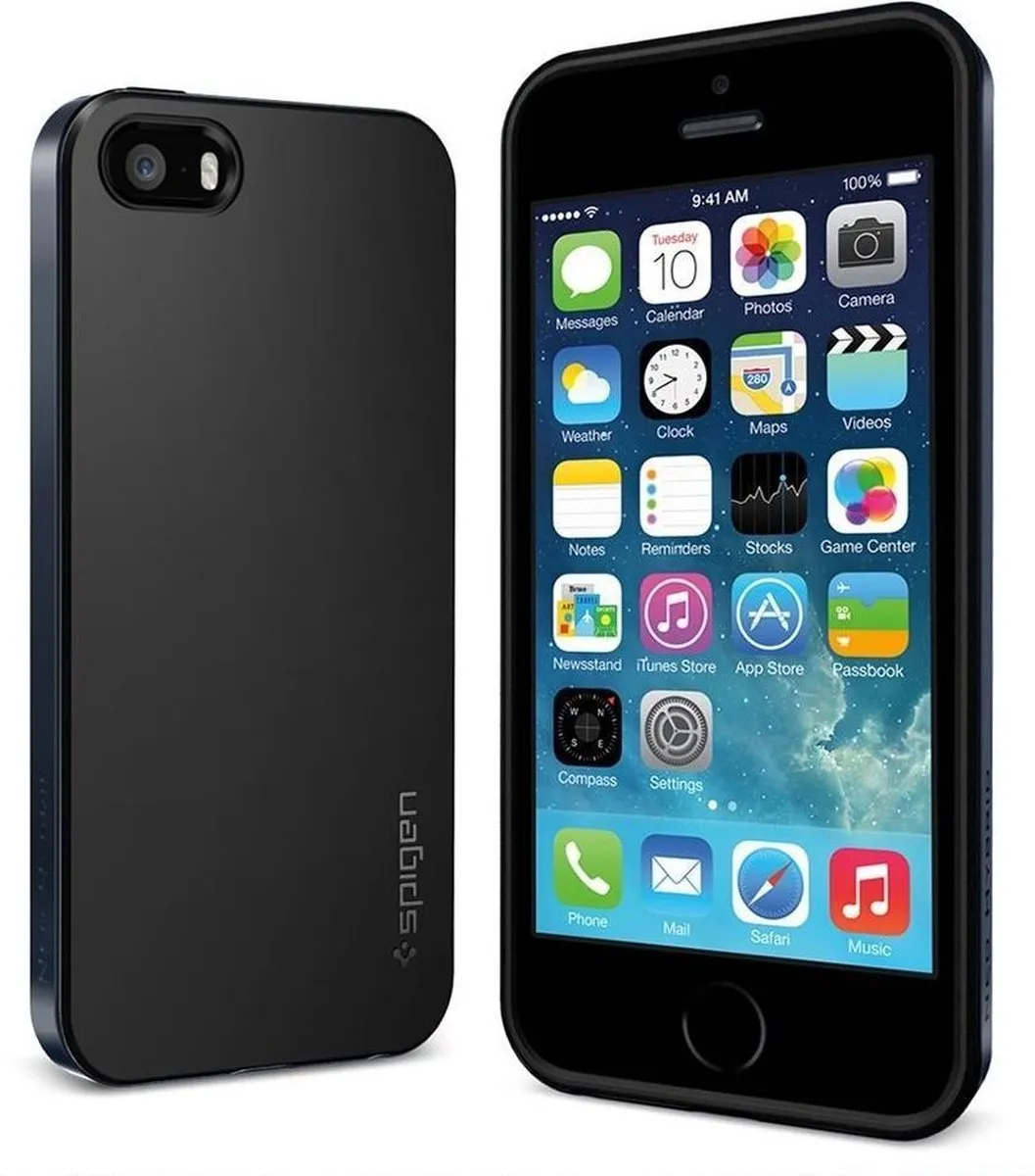 Spigen Neo Hybrid iPhone 5/5s Hoes - Blauw