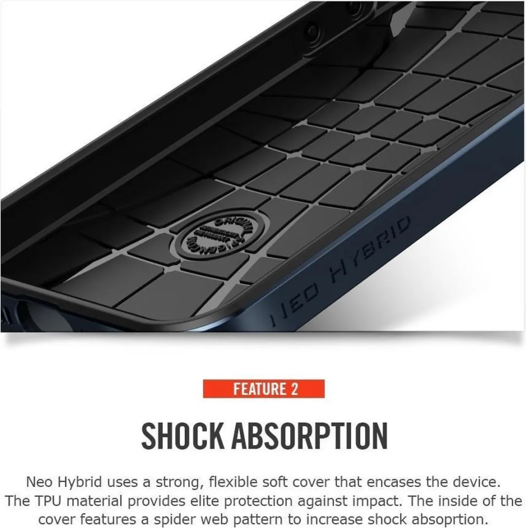 Spigen Neo Hybrid iPhone 5/5s Hoes - Blauw