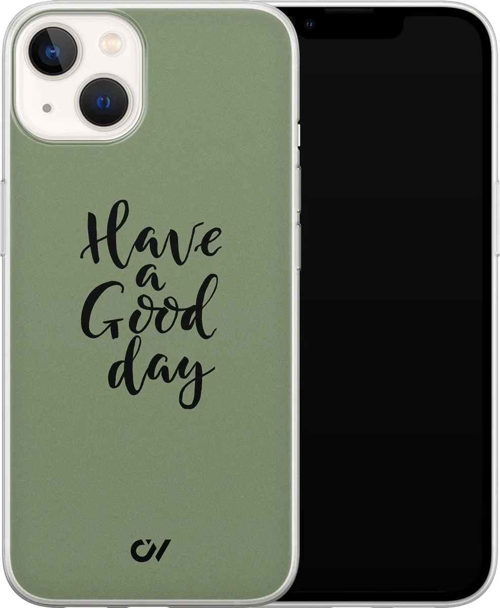 Casevibes Hoesje iPhone 13 A/13/UV/042 - Groen