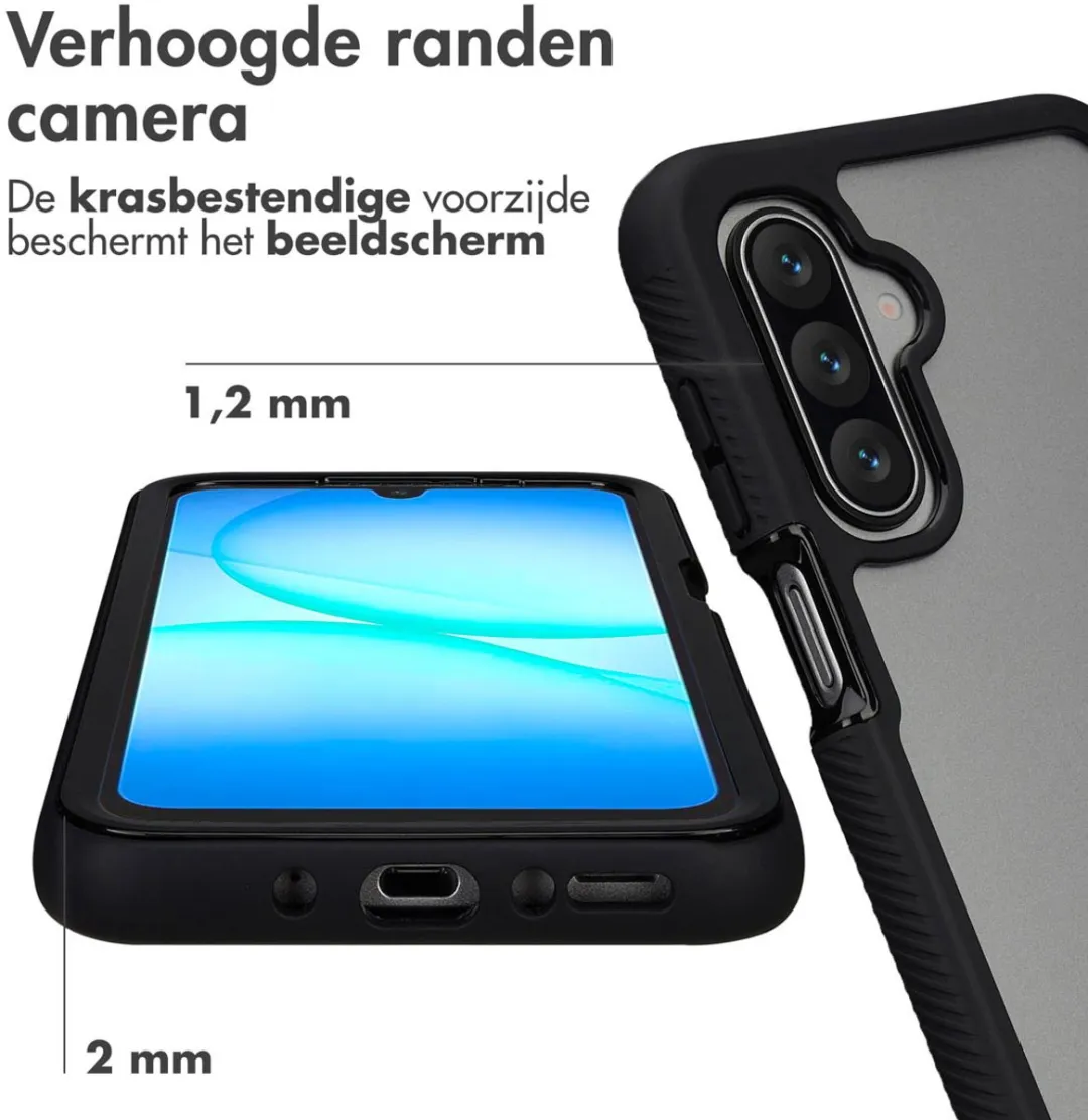 Imoshion Hoesje Samsung Galaxy A17 - 360° Beschermend - Zwart