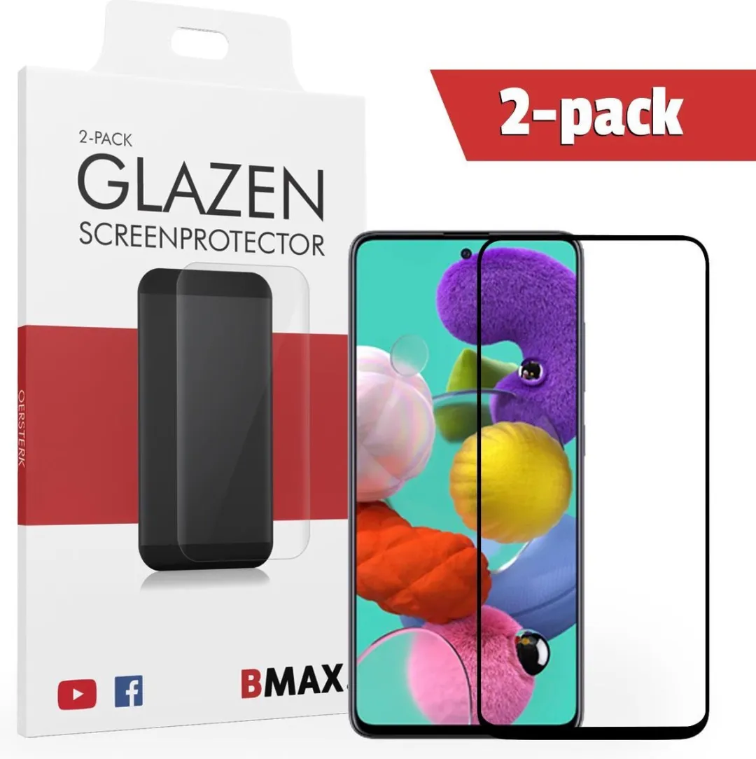 BMAX Glazen Screenprotector Samsung Galaxy A51