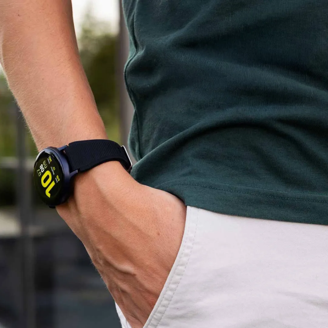 Imoshion Siliconen Bandje Samsung Galaxy Watch 8 - Zwart