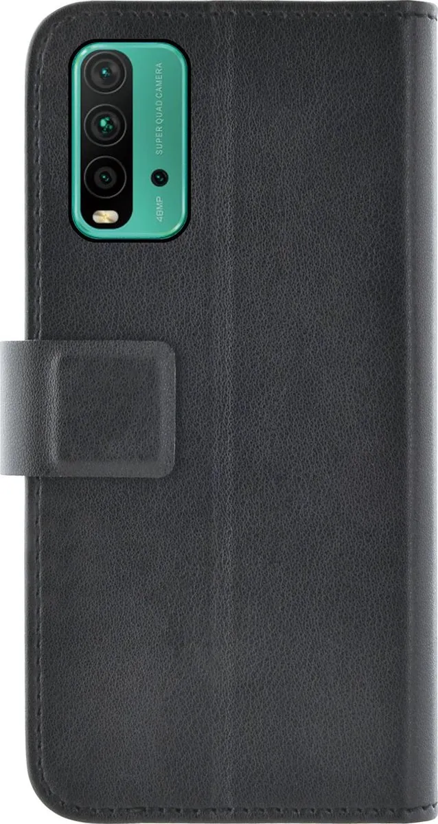 Azuri Hoesje Walletcase Xiaomi Redmi 9T - 3 Pasjes - Zwart