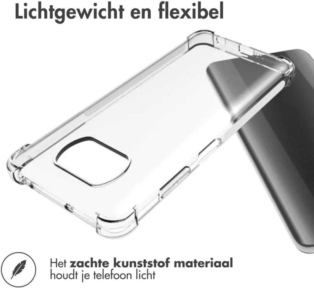imoshion Hoesje SH00047330 - Transparant - voor Xiaomi Poco X3/X3 Pro