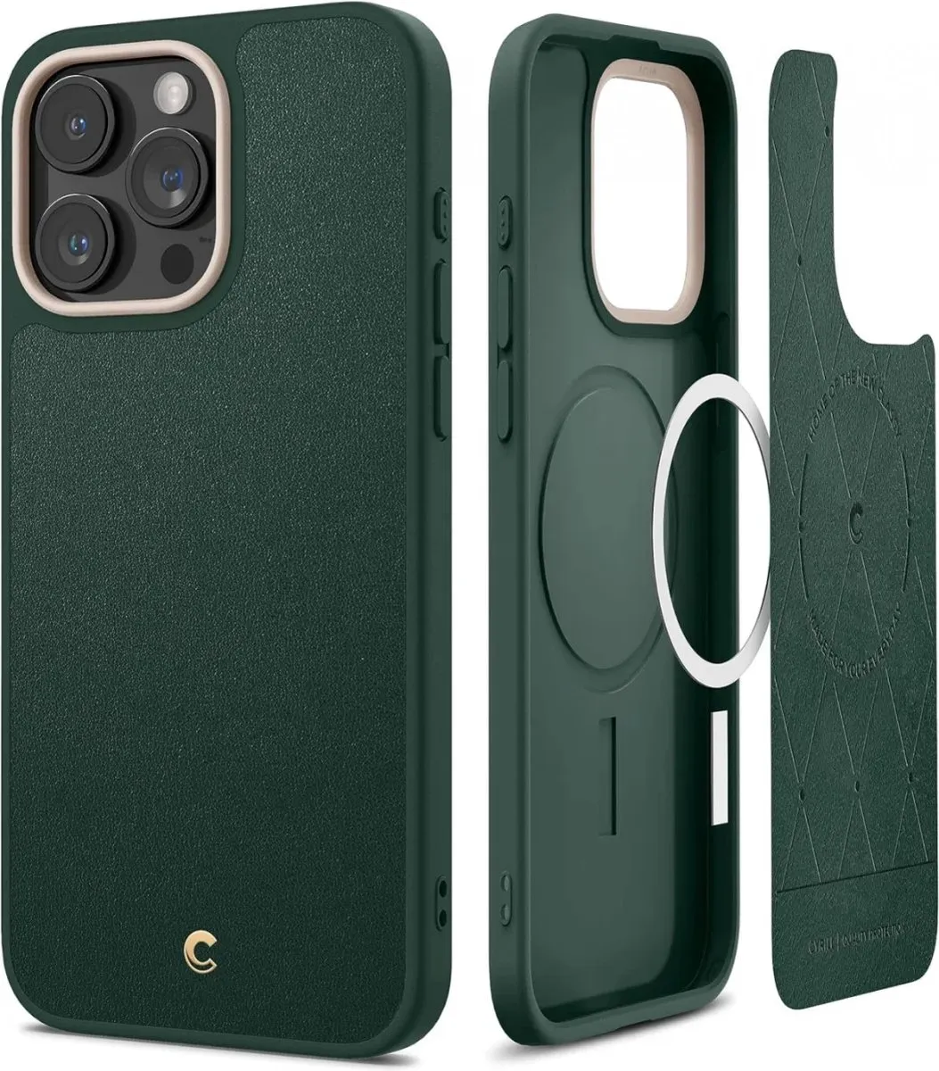 Spigen Cyrill Kajuk iPhone 15 Pro Max Hoesje ACS06635 - Groen