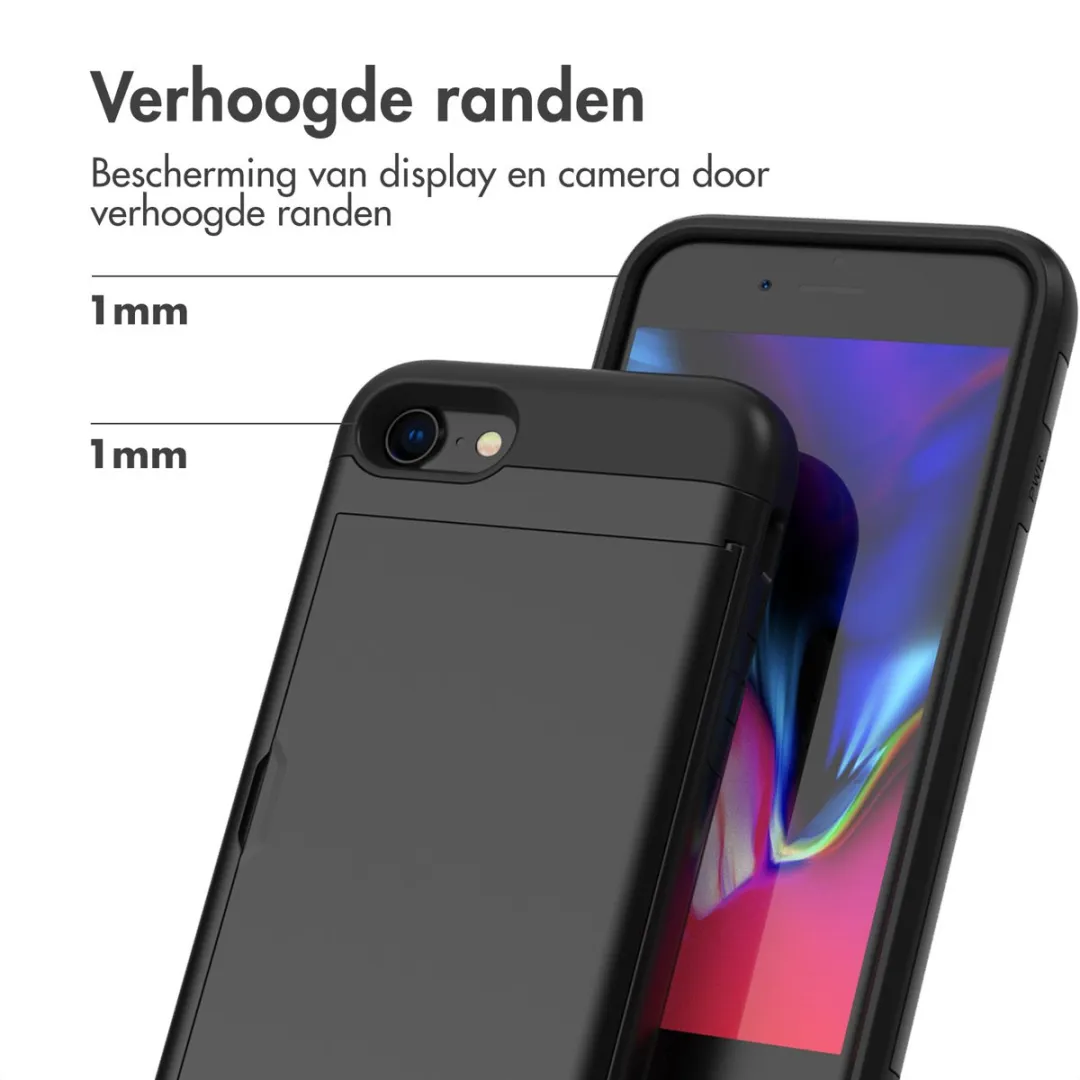 Imoshion Hoesje met Pasjeshouder Zwart - 2 Stuks