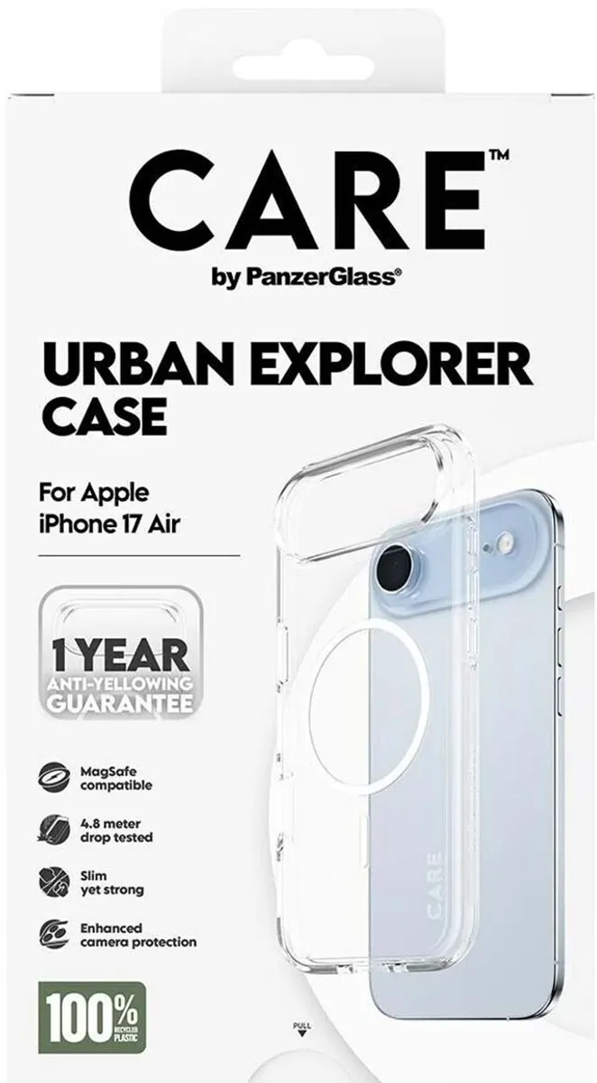 PanzerGlass Flagship Urban Explorer Hoesje iPhone Air MagSafe - Zwart