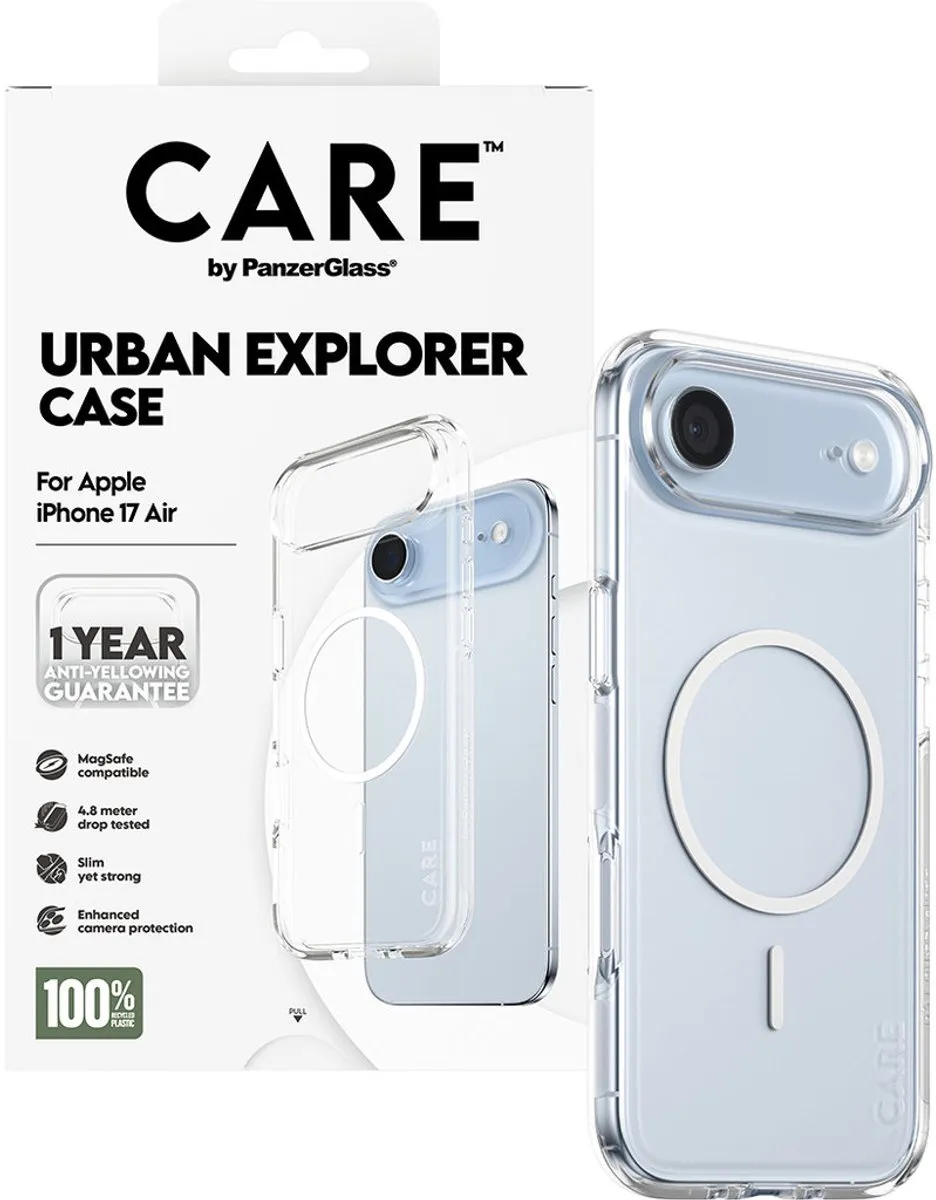 PanzerGlass Flagship Urban Explorer Hoesje iPhone Air MagSafe - Zwart