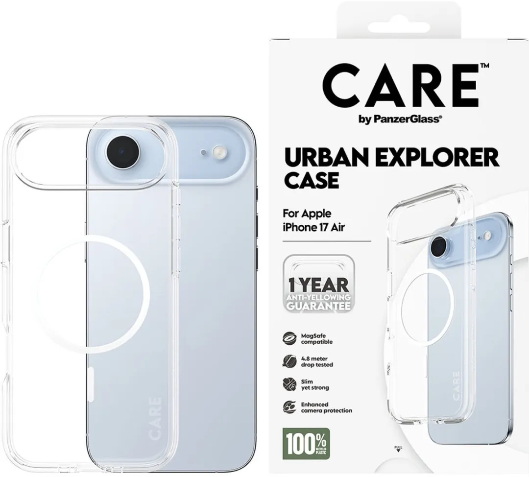 PanzerGlass Flagship Urban Explorer Hoesje iPhone Air MagSafe - Zwart - afbeelding 6 van 6