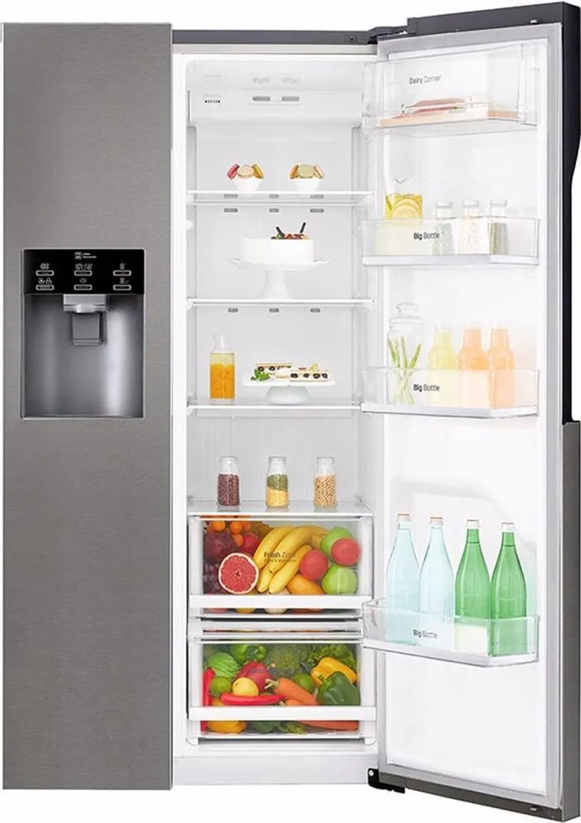 LG GSL360ICEV Amerikaanse Koelkast 606L - No Frost - Waterdispenser