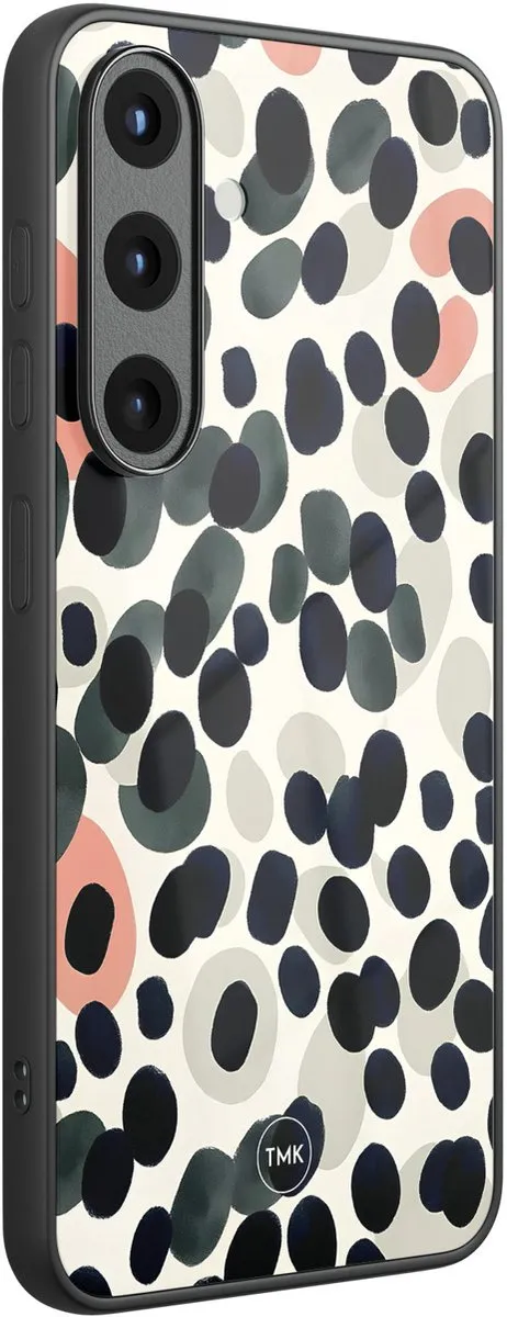 Casevibes Samsung Galaxy S25 Hoesje - Multi Modern Dots - TPU Luxe