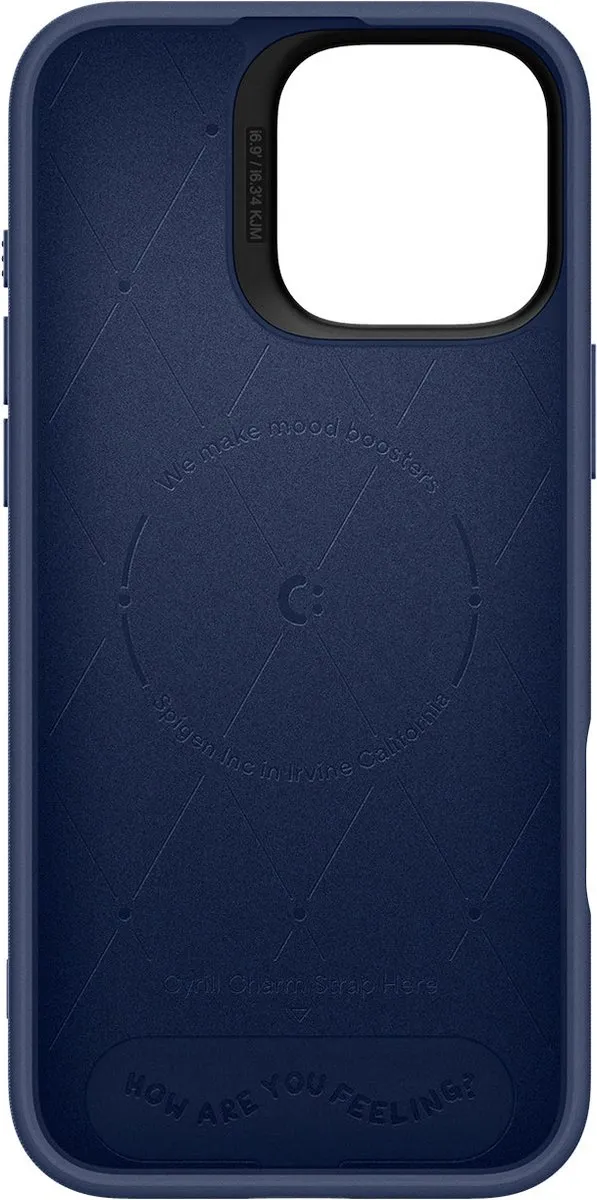 Spigen Cyrill Kajuk Mag Hoesje iPhone 16 Pro Max - Blauw - MagSafe