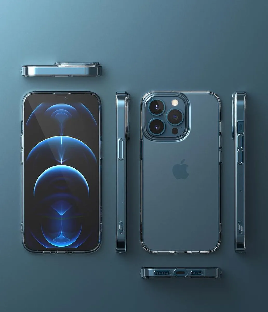 Ringke Air Ultra-Thin Gel TPU Hoesje iPhone 13 Pro Max - Doorzichtig