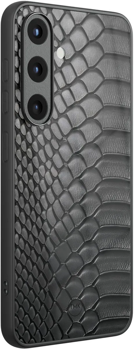 Casevibes Samsung Galaxy S25 Hoesje - Black Snake - Zwart