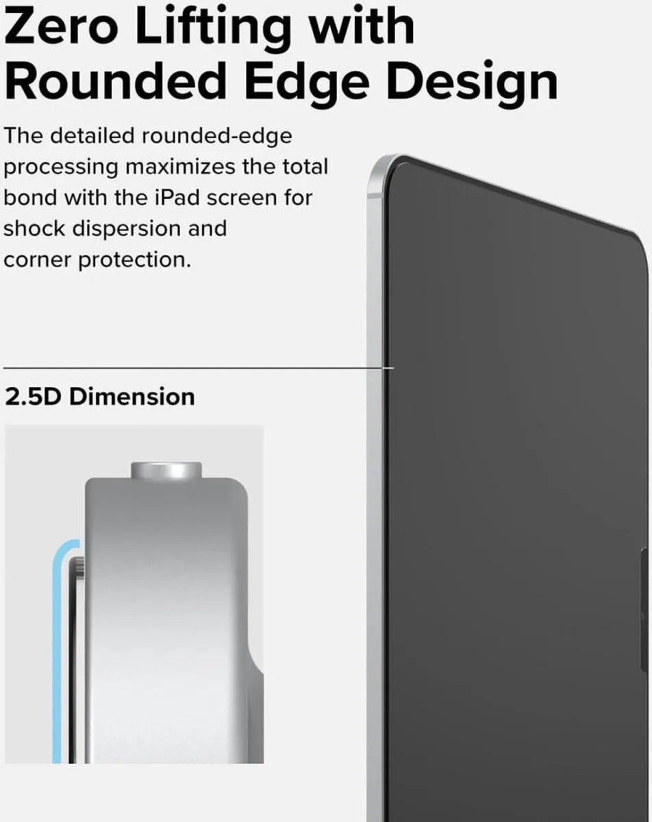 Ringke Easy Slide iPad Pro 13 2024 Screen Protector - Transparant