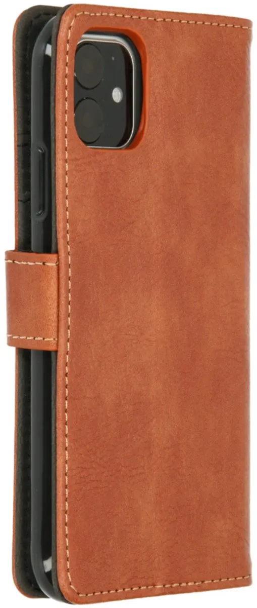 Imoshion Hoesje iPhone 11 - 3 Pasjes - Bruin