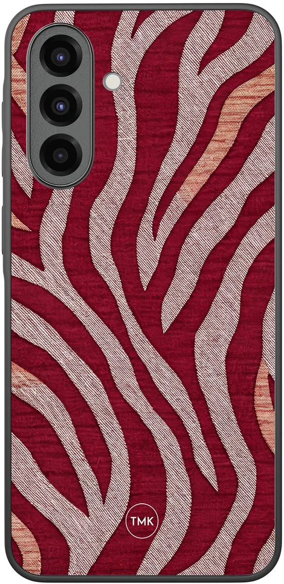 Casevibes Hoesje Samsung Galaxy A36 Zebra Rood