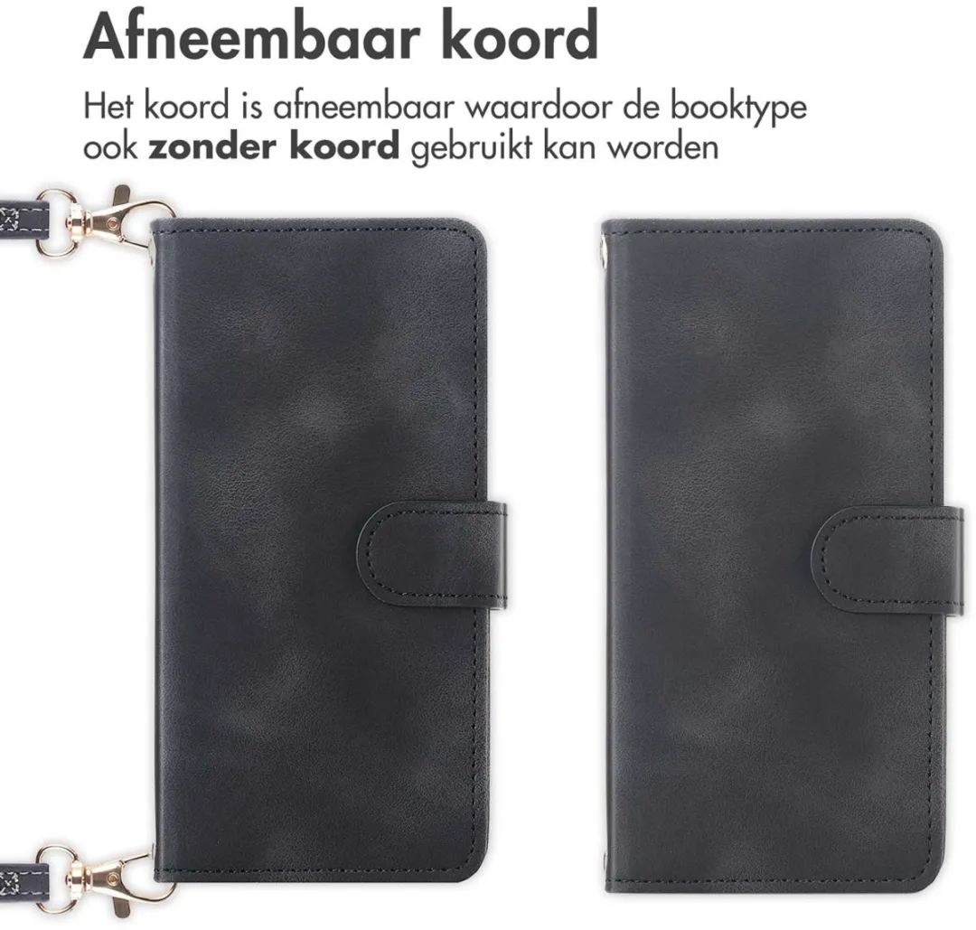 Imoshion Bookcase Hoesje Samsung Galaxy S23 FE - 3 Pasjes - Zwart