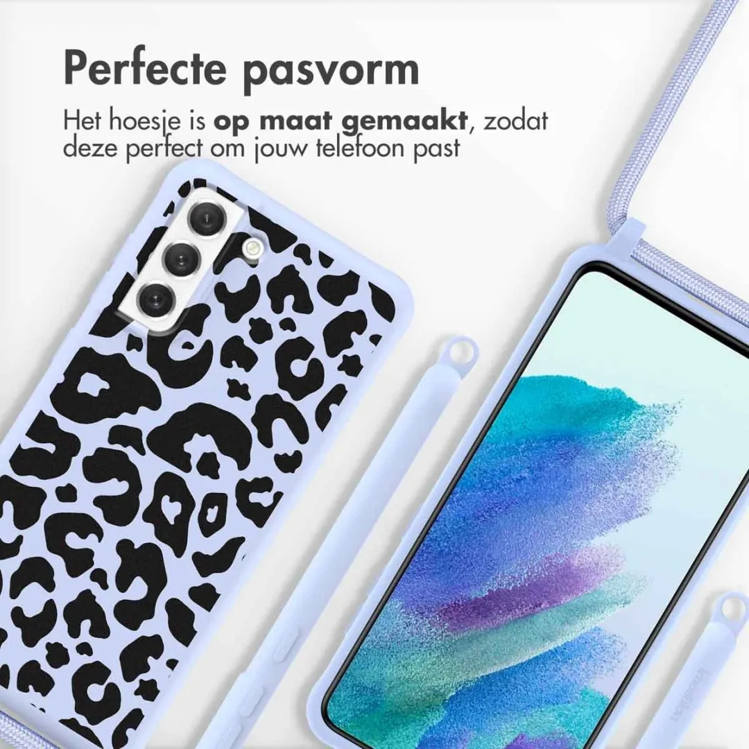 Imoshion Hoesje Samsung Galaxy S21 FE - Animal Lila