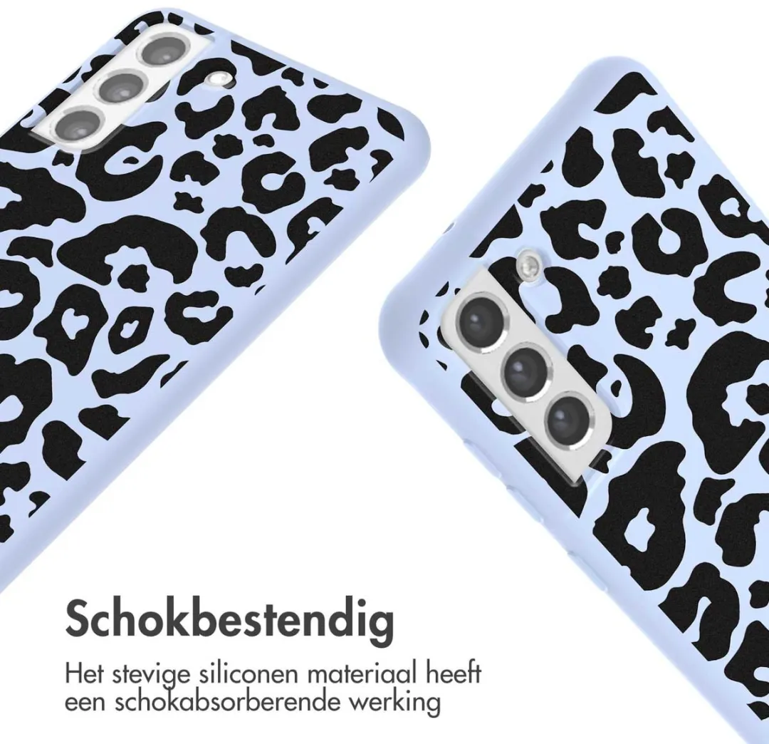 Imoshion Hoesje Samsung Galaxy S21 FE - Animal Lila