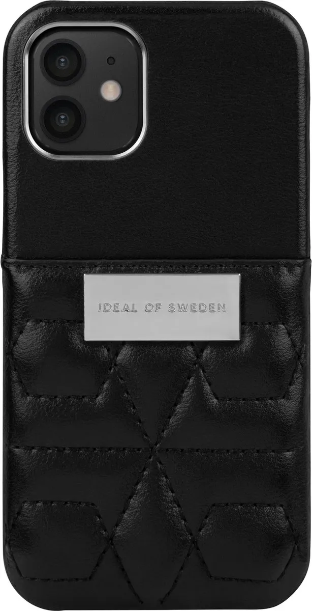 iDeal of Sweden Statement Case Quilted iPhone 12 mini - Quilted Black