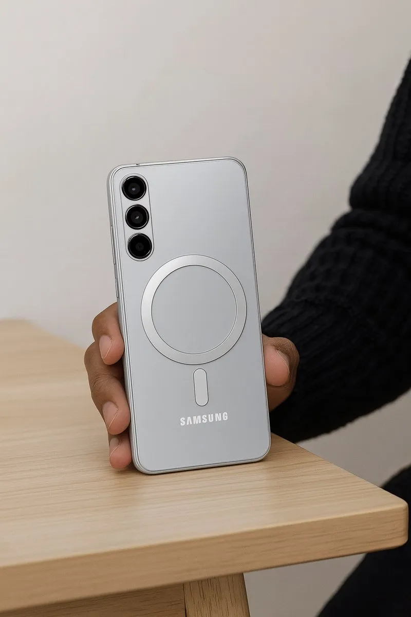 NUVEX MagSafe Hoesje Transparant - Samsung Galaxy A56