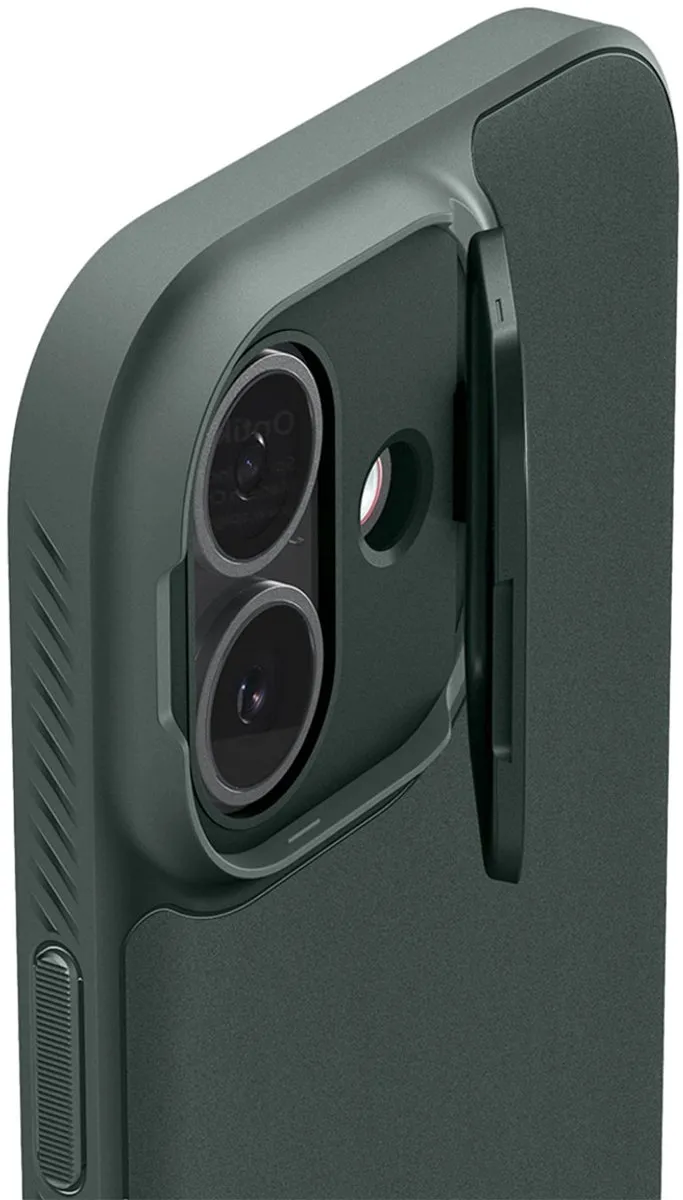 Spigen Optik Armor ACS09988 iPhone-hoes - Abyss Green
