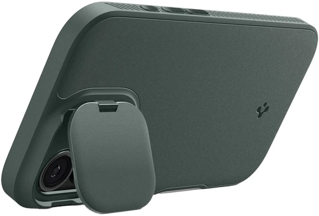 Spigen Optik Armor ACS09988 iPhone-hoes - Abyss Green