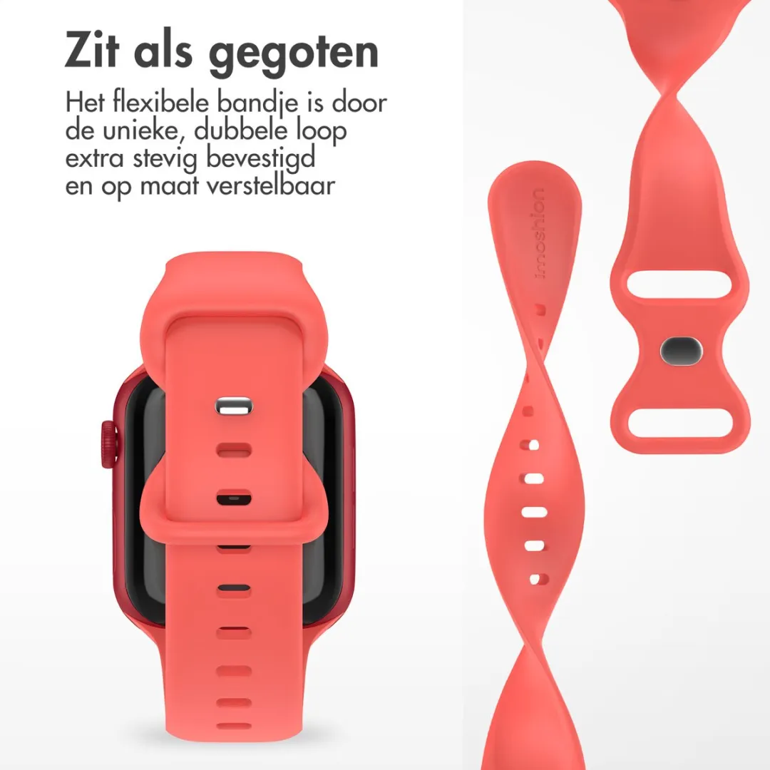 Imoshion Siliconen Bandje Apple Watch 44-49mm - Oranje