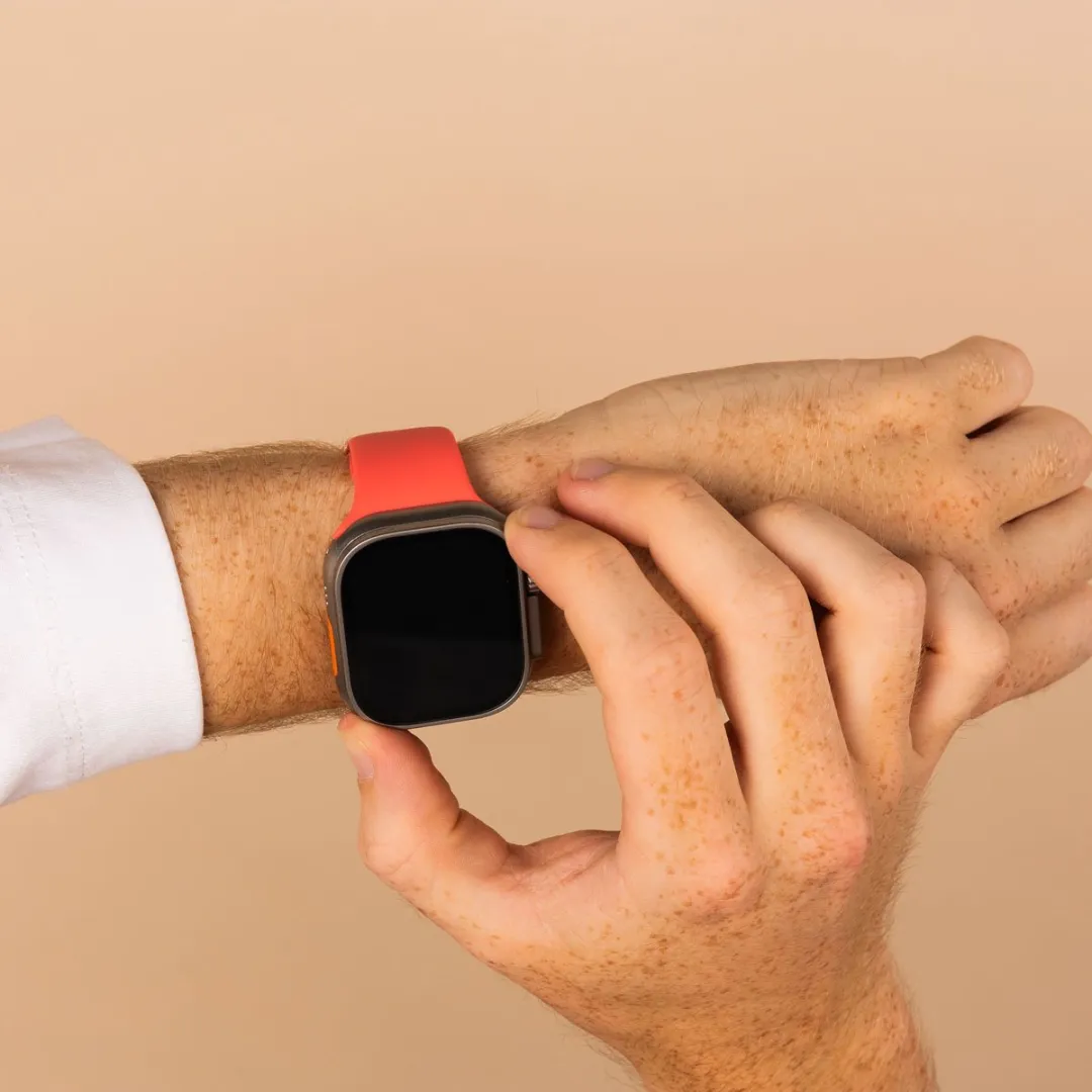 Imoshion Siliconen Bandje Apple Watch 44-49mm - Oranje