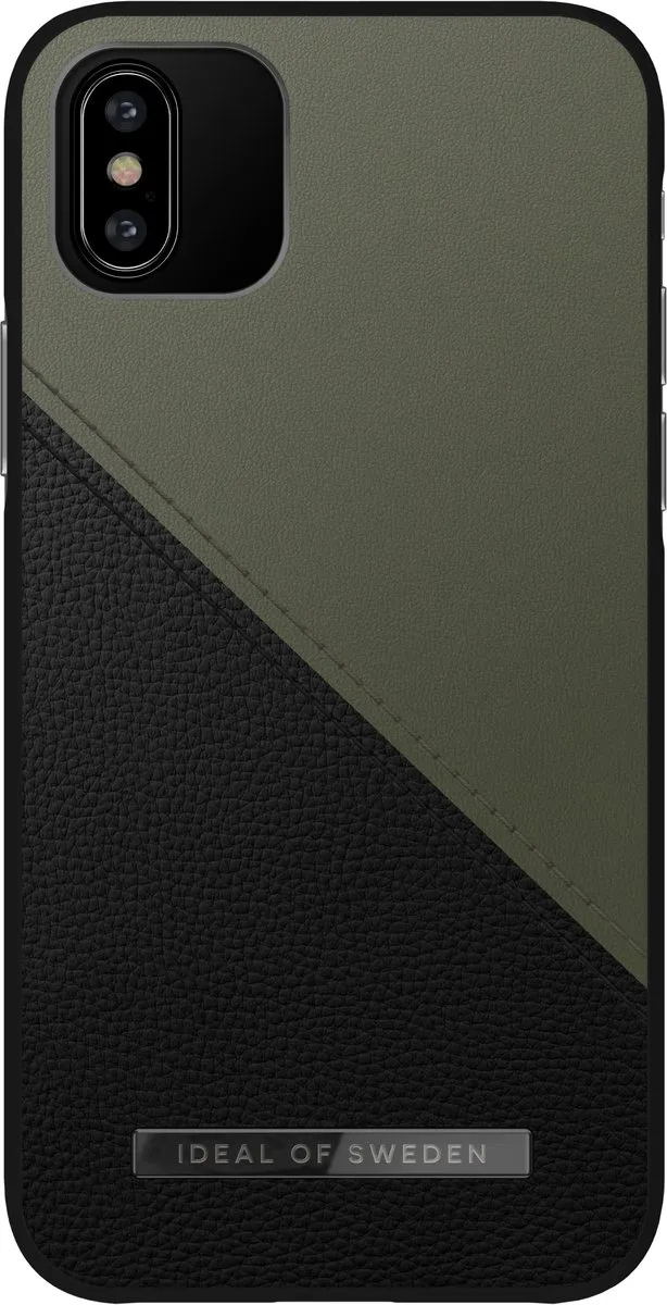 iDeal of Sweden Atelier Case Unity iPhone 11 Pro/XS/X - Onyx Black Khaki