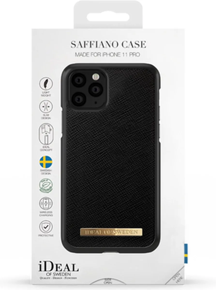 iDeal of Sweden Kensington iPhone 11 Pro Hoes - Zwart - afbeelding 6 van 6