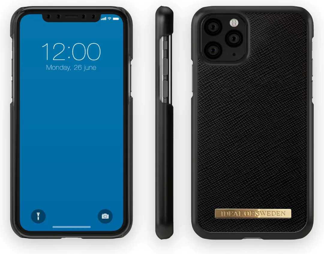 iDeal of Sweden Kensington iPhone 11 Pro Hoes - Zwart - afbeelding 4 van 6