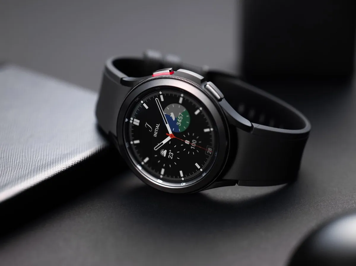 Samsung Galaxy Watch4 Classic 46mm - Zwart - afbeelding 6 van 6
